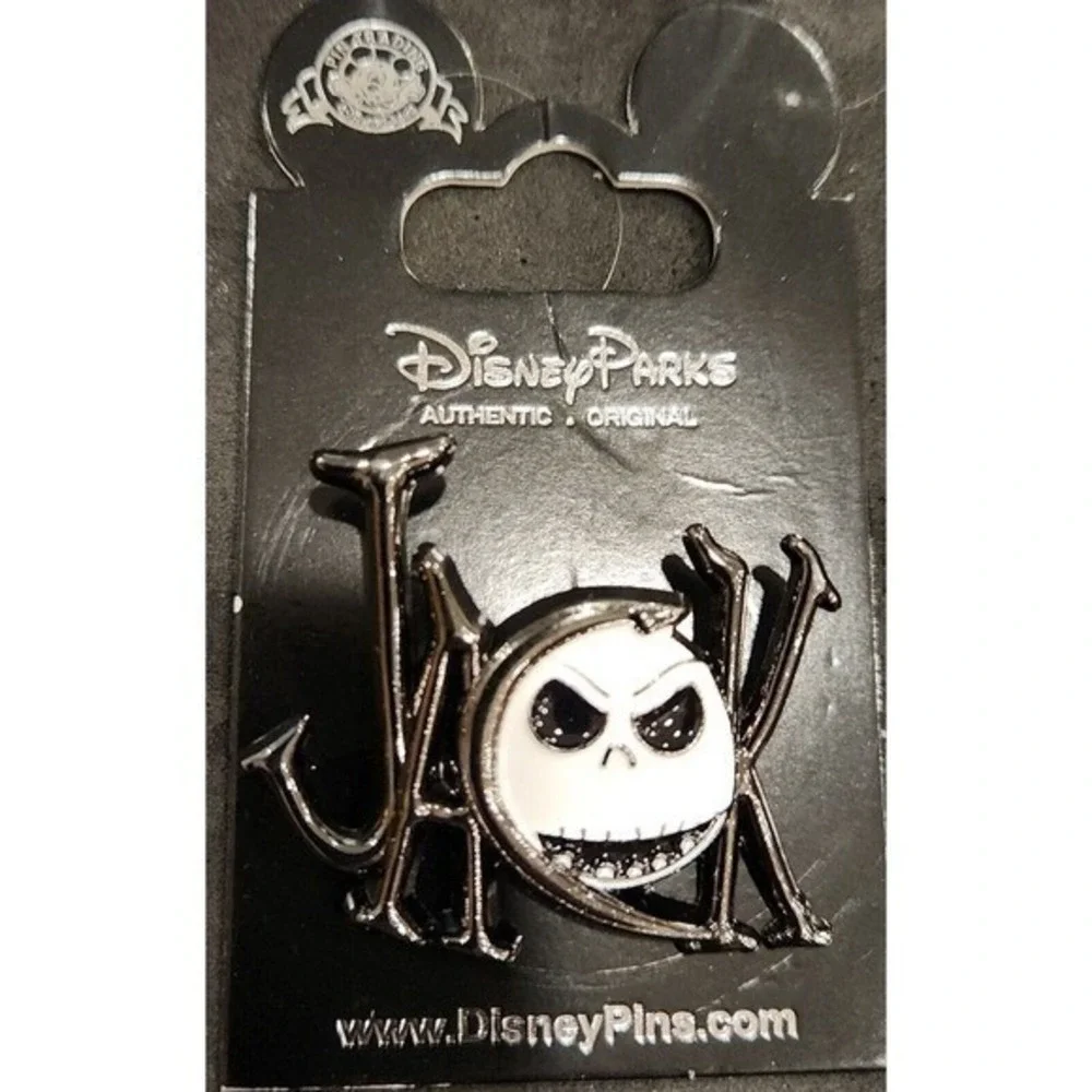 Disney Pin Nightmare Before Christmas Jack Skellington NBC‎ Letters 00001